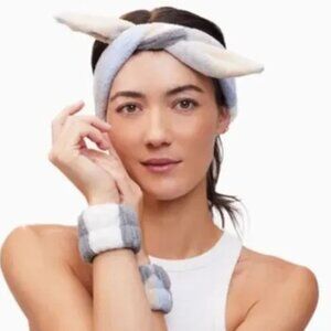 P.J. Salvage Spa Headband and Wristband Set New With Tags